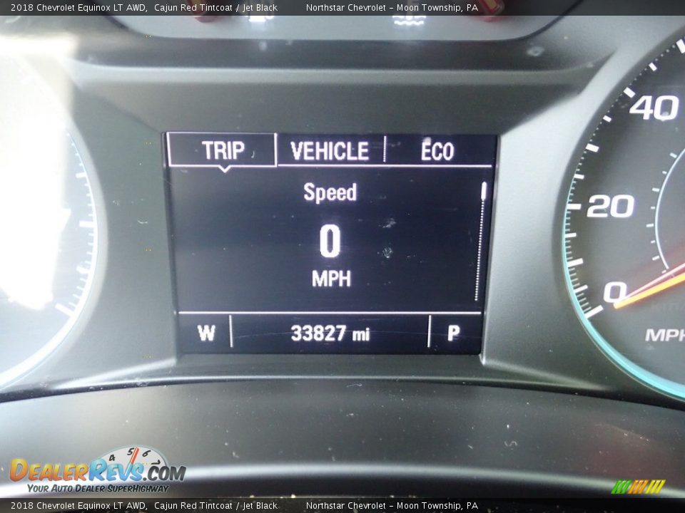 2018 Chevrolet Equinox LT AWD Cajun Red Tintcoat / Jet Black Photo #29