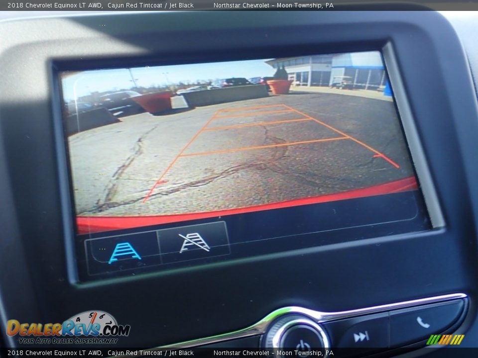 2018 Chevrolet Equinox LT AWD Cajun Red Tintcoat / Jet Black Photo #30