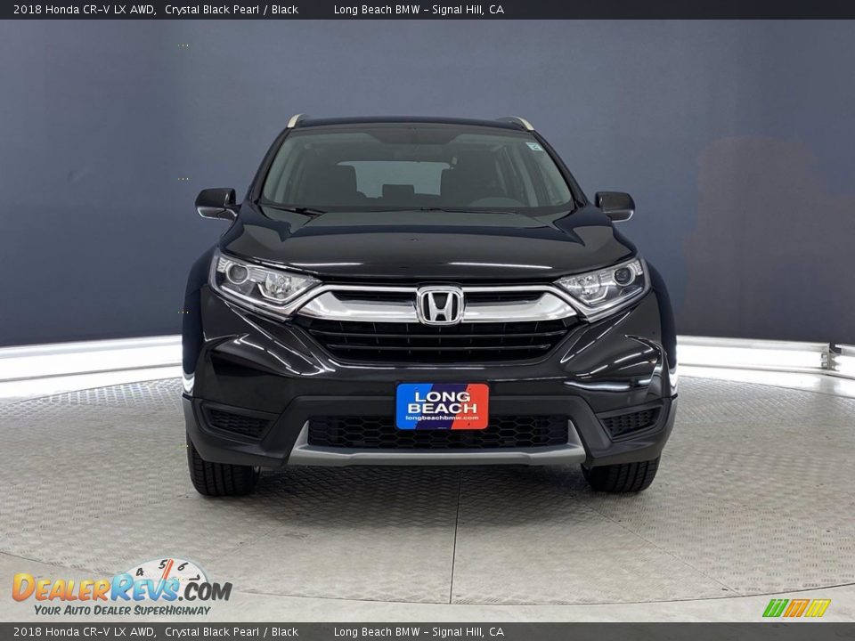 2018 Honda CR-V LX AWD Crystal Black Pearl / Black Photo #2