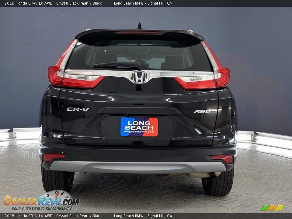 2018 Honda CR-V LX AWD Crystal Black Pearl / Black Photo #4