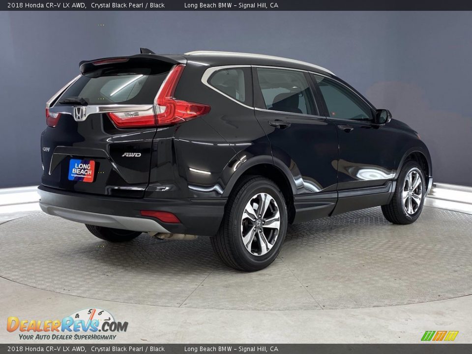 2018 Honda CR-V LX AWD Crystal Black Pearl / Black Photo #5