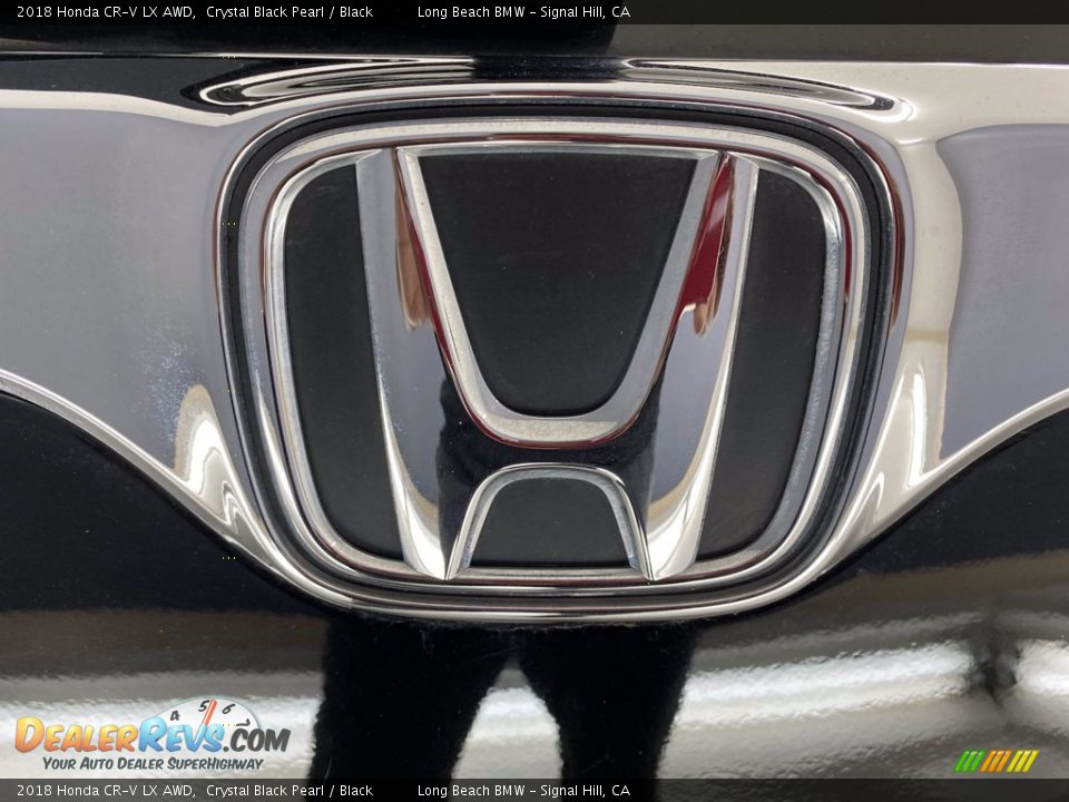 2018 Honda CR-V LX AWD Crystal Black Pearl / Black Photo #10