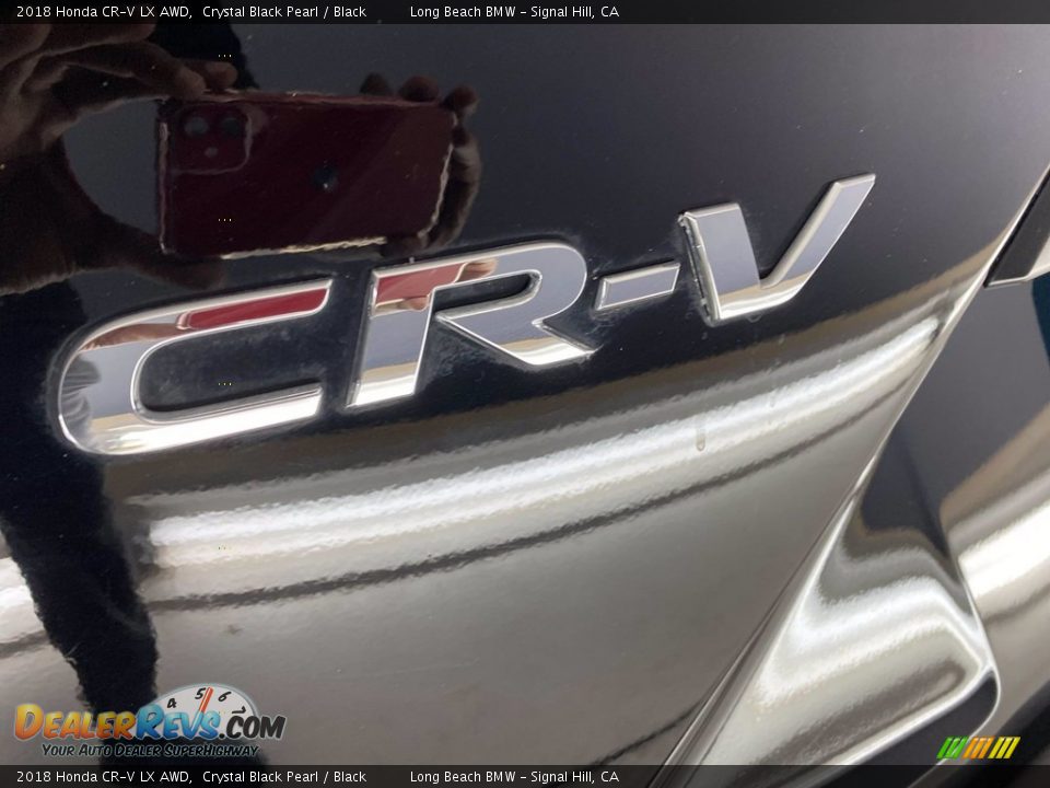 2018 Honda CR-V LX AWD Crystal Black Pearl / Black Photo #11