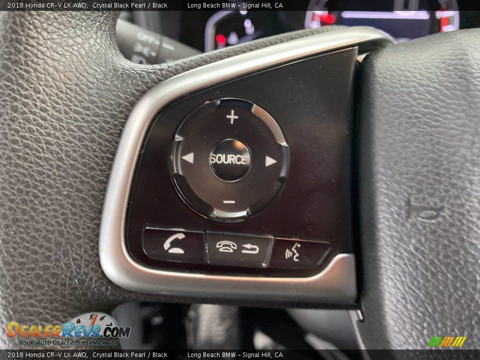 2018 Honda CR-V LX AWD Crystal Black Pearl / Black Photo #19