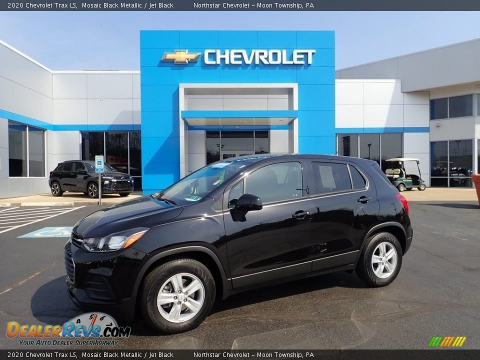 2020 Chevrolet Trax LS Mosaic Black Metallic / Jet Black Photo #1