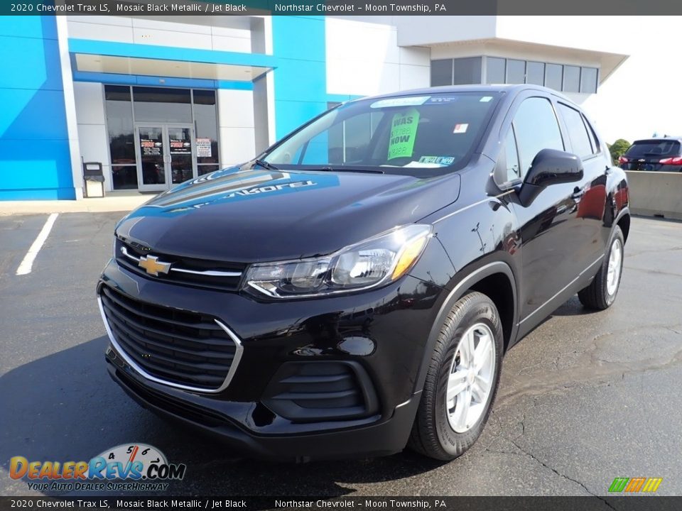 2020 Chevrolet Trax LS Mosaic Black Metallic / Jet Black Photo #2