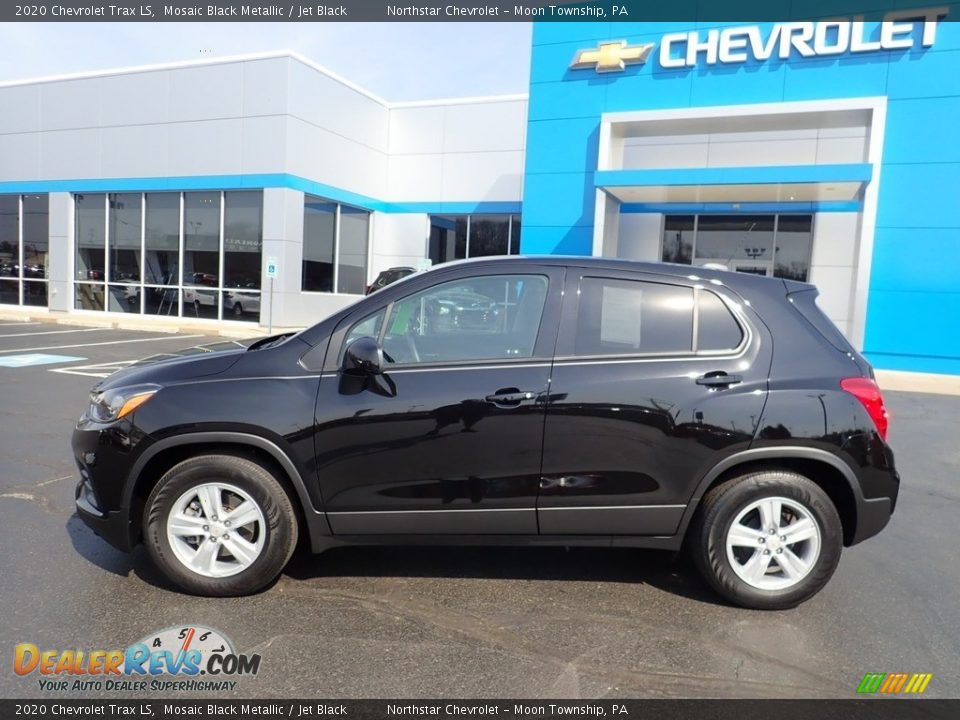 2020 Chevrolet Trax LS Mosaic Black Metallic / Jet Black Photo #3