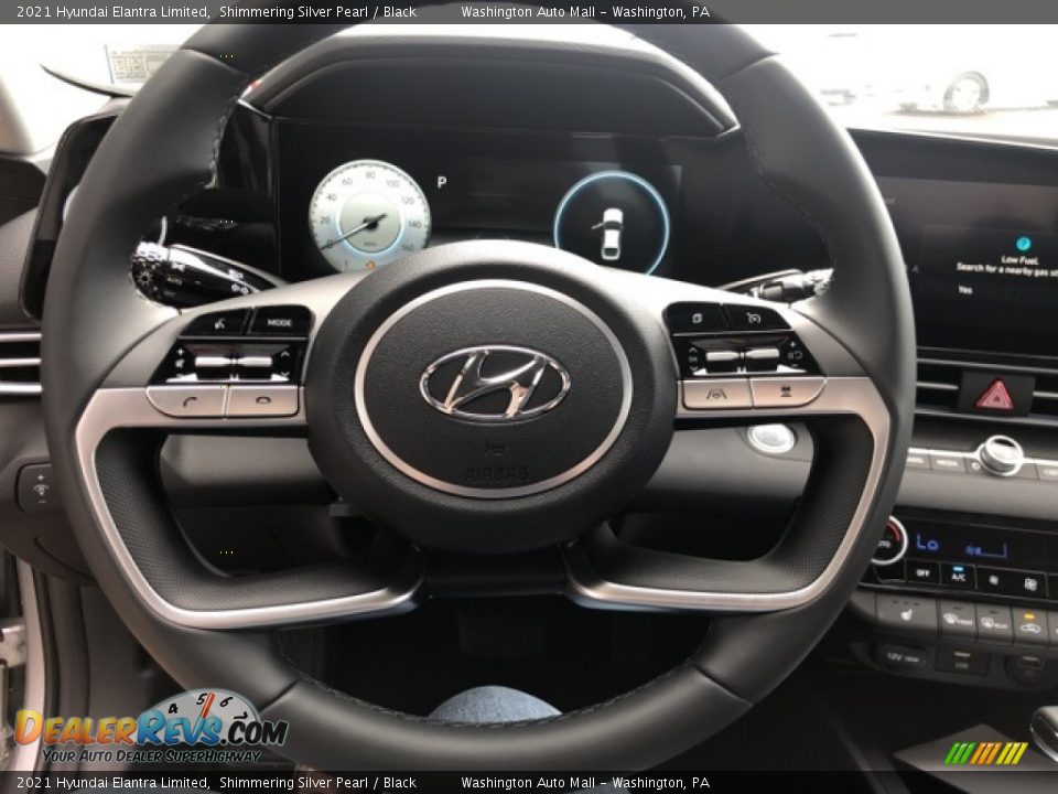 2021 Hyundai Elantra Limited Steering Wheel Photo #10