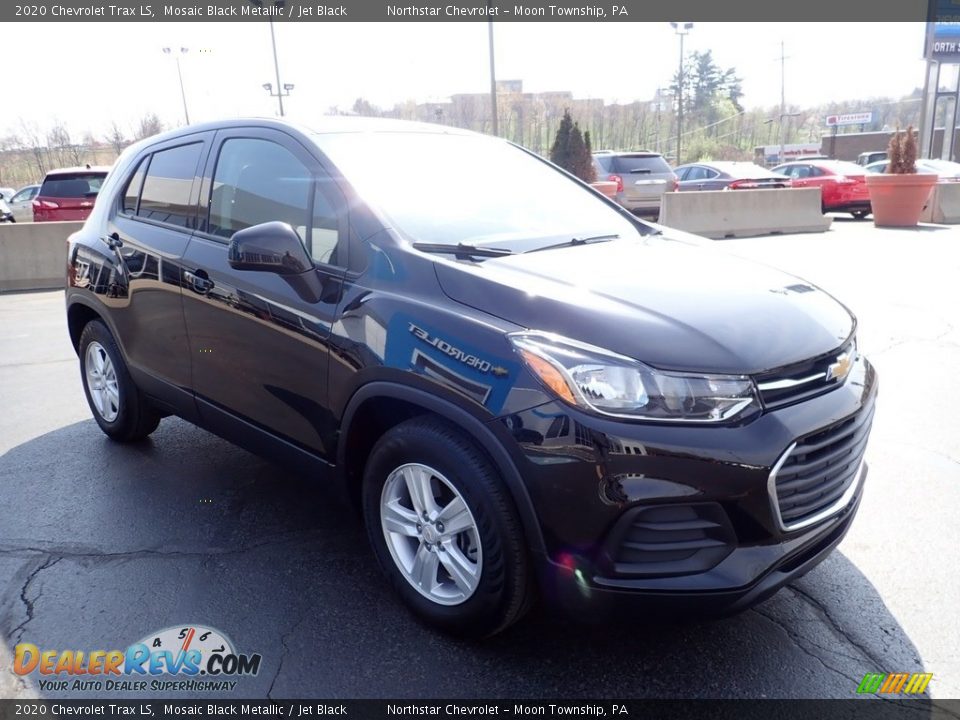 2020 Chevrolet Trax LS Mosaic Black Metallic / Jet Black Photo #11