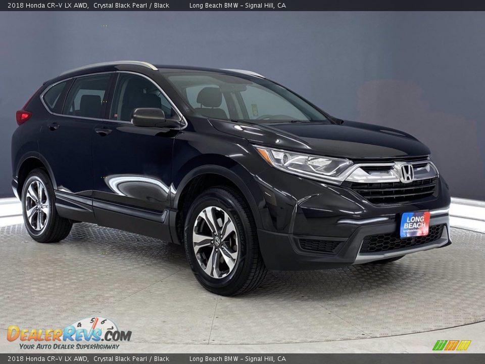 2018 Honda CR-V LX AWD Crystal Black Pearl / Black Photo #36