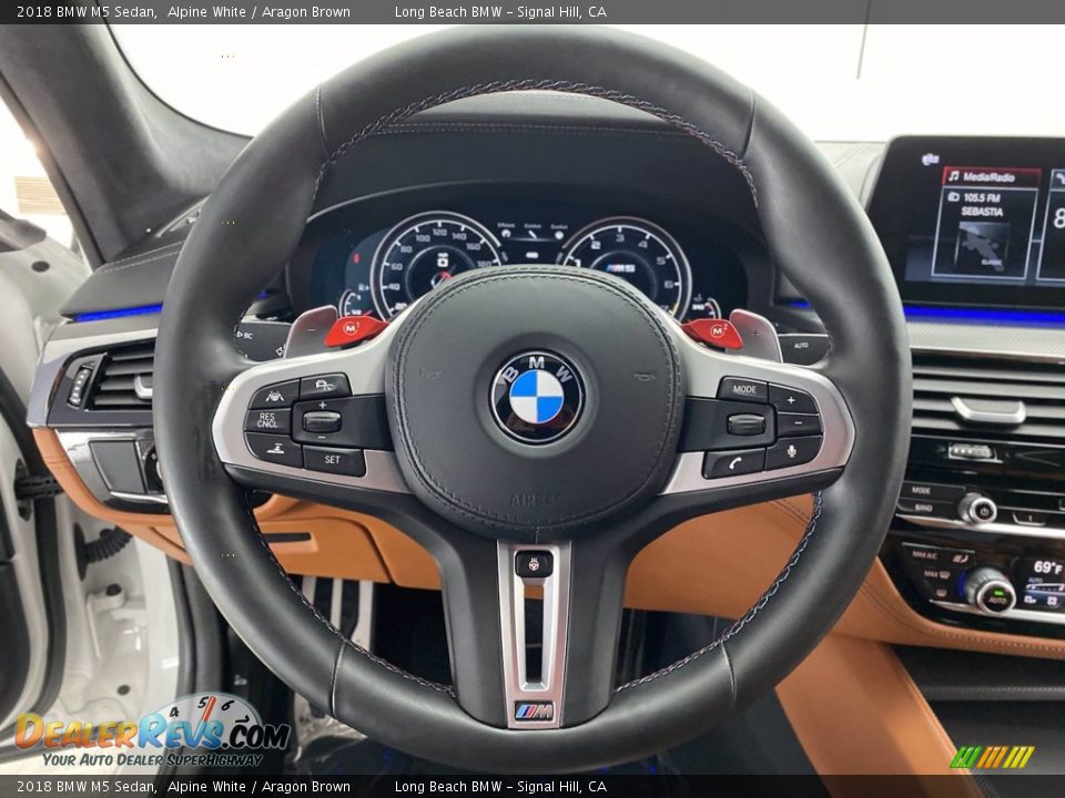 2018 BMW M5 Sedan Steering Wheel Photo #18