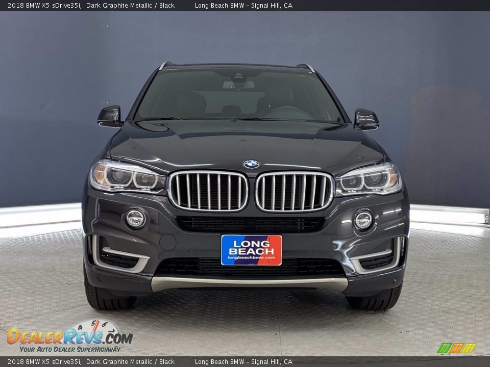 2018 BMW X5 sDrive35i Dark Graphite Metallic / Black Photo #2