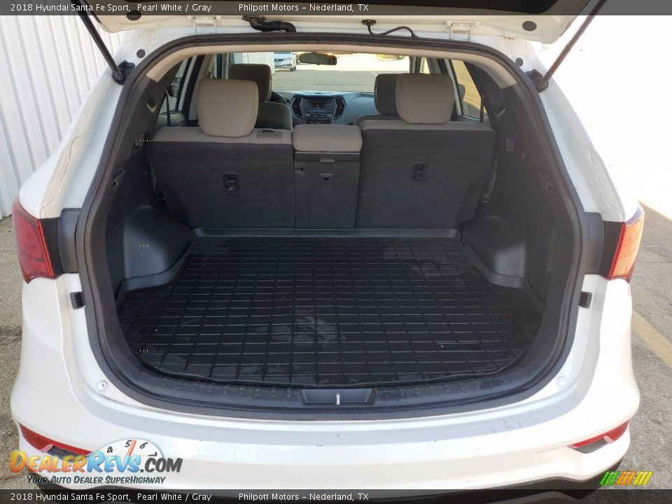 2018 Hyundai Santa Fe Sport Pearl White / Gray Photo #21