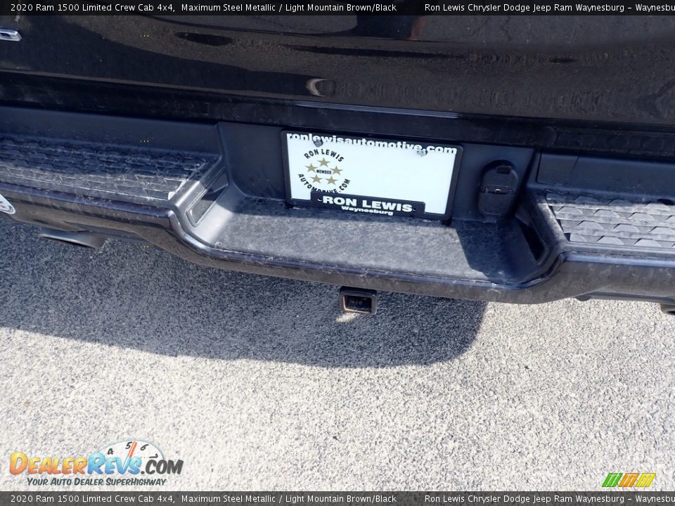 2020 Ram 1500 Limited Crew Cab 4x4 Maximum Steel Metallic / Light Mountain Brown/Black Photo #20