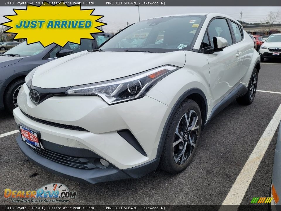 2018 Toyota C-HR XLE Blizzard White Pearl / Black Photo #1