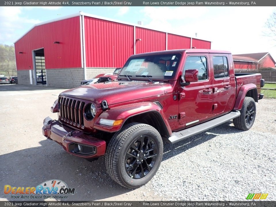 2021 Jeep Gladiator High Altitude 4x4 Snazzberry Pearl / Black/Steel Gray Photo #1