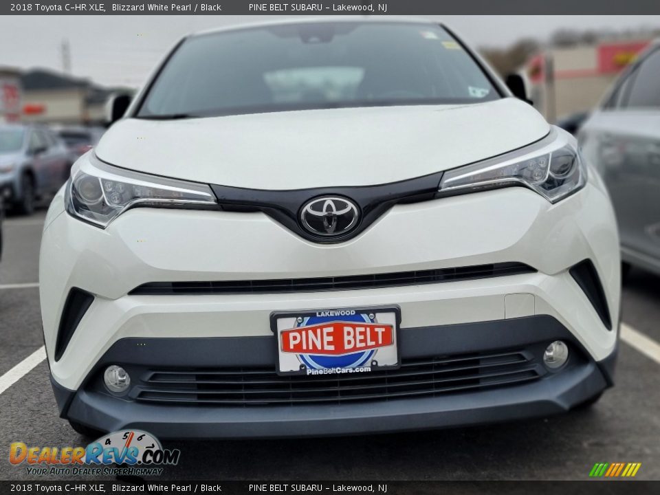 2018 Toyota C-HR XLE Blizzard White Pearl / Black Photo #2