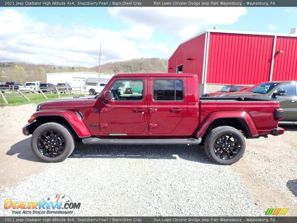 2021 Jeep Gladiator High Altitude 4x4 Snazzberry Pearl / Black/Steel Gray Photo #2