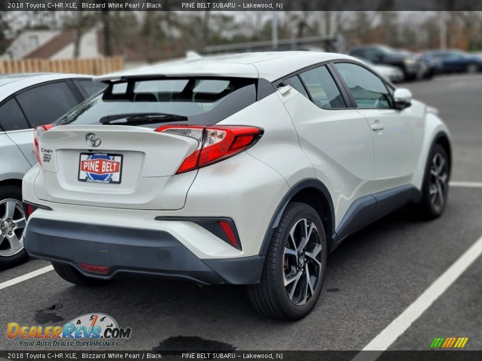 2018 Toyota C-HR XLE Blizzard White Pearl / Black Photo #3