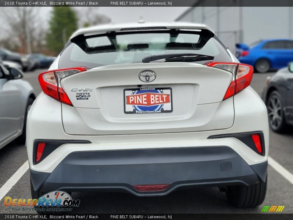 2018 Toyota C-HR XLE Blizzard White Pearl / Black Photo #4