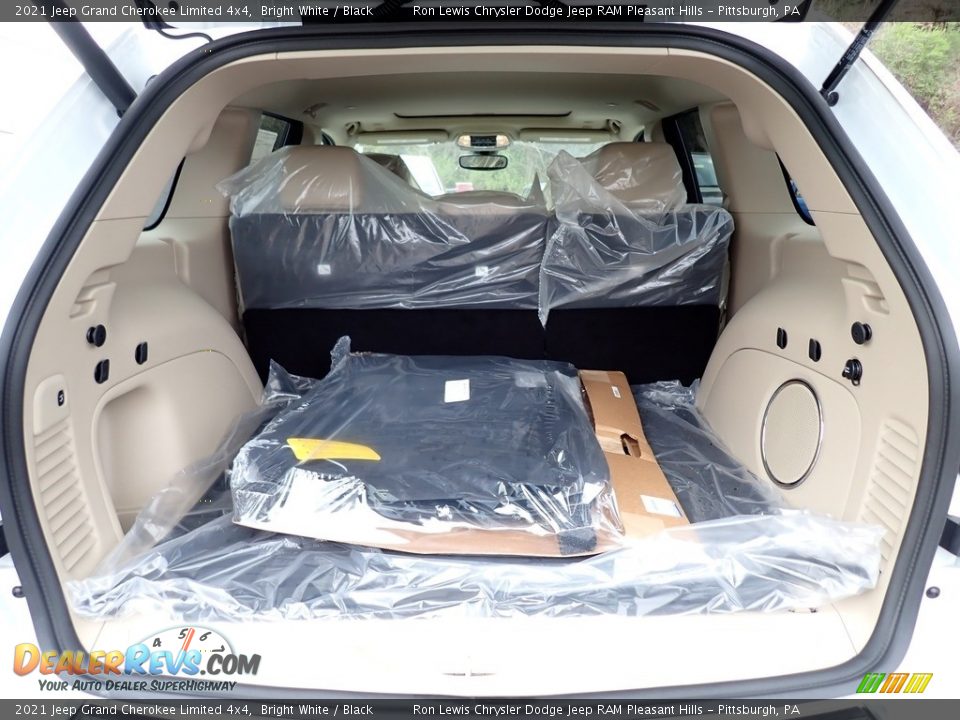 2021 Jeep Grand Cherokee Limited 4x4 Bright White / Black Photo #5