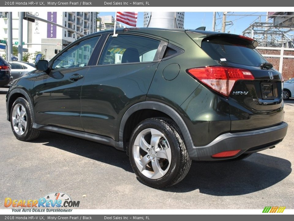 Misty Green Pearl 2018 Honda HR-V LX Photo #7