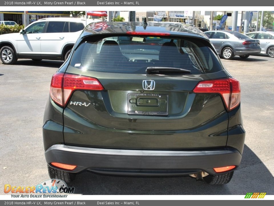 Misty Green Pearl 2018 Honda HR-V LX Photo #8