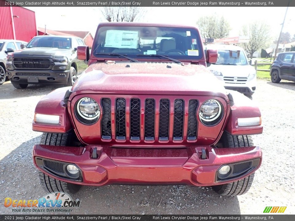 2021 Jeep Gladiator High Altitude 4x4 Snazzberry Pearl / Black/Steel Gray Photo #8