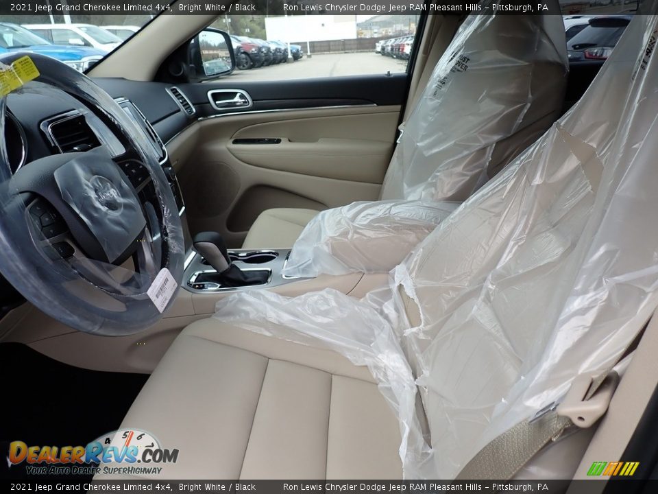 2021 Jeep Grand Cherokee Limited 4x4 Bright White / Black Photo #11