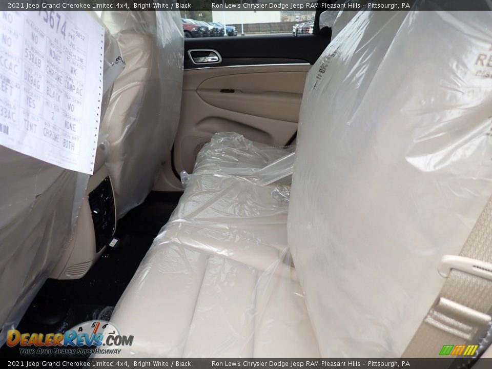 2021 Jeep Grand Cherokee Limited 4x4 Bright White / Black Photo #12