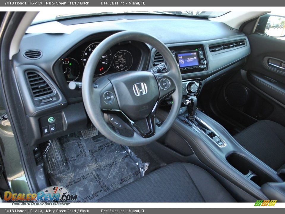 Black Interior - 2018 Honda HR-V LX Photo #13
