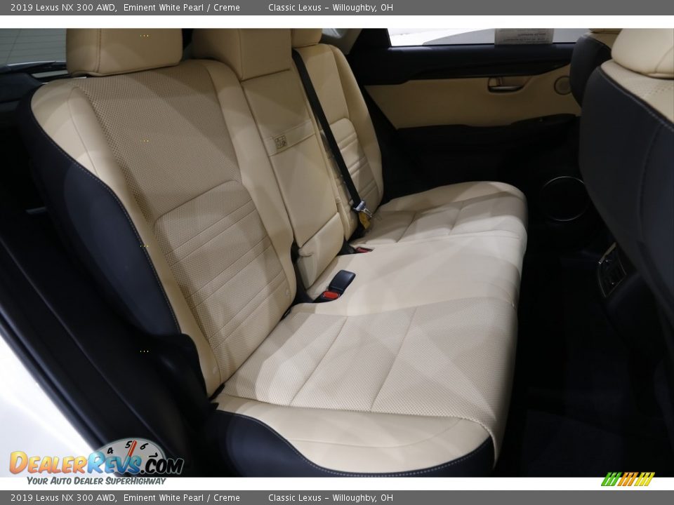 2019 Lexus NX 300 AWD Eminent White Pearl / Creme Photo #17