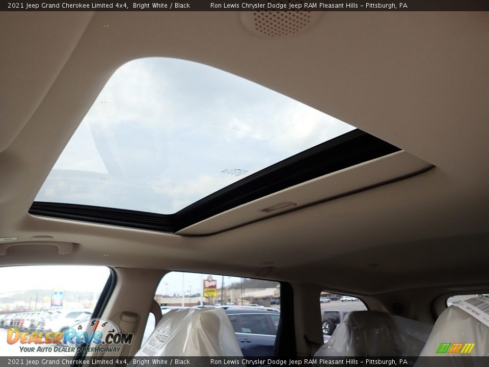 2021 Jeep Grand Cherokee Limited 4x4 Bright White / Black Photo #17