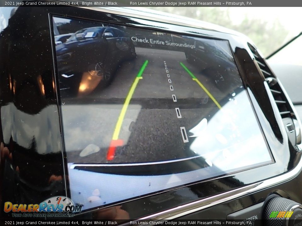 2021 Jeep Grand Cherokee Limited 4x4 Bright White / Black Photo #19