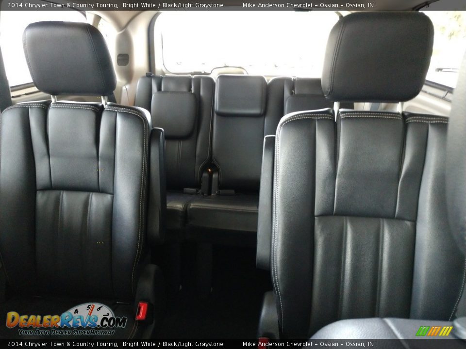 2014 Chrysler Town & Country Touring Bright White / Black/Light Graystone Photo #21