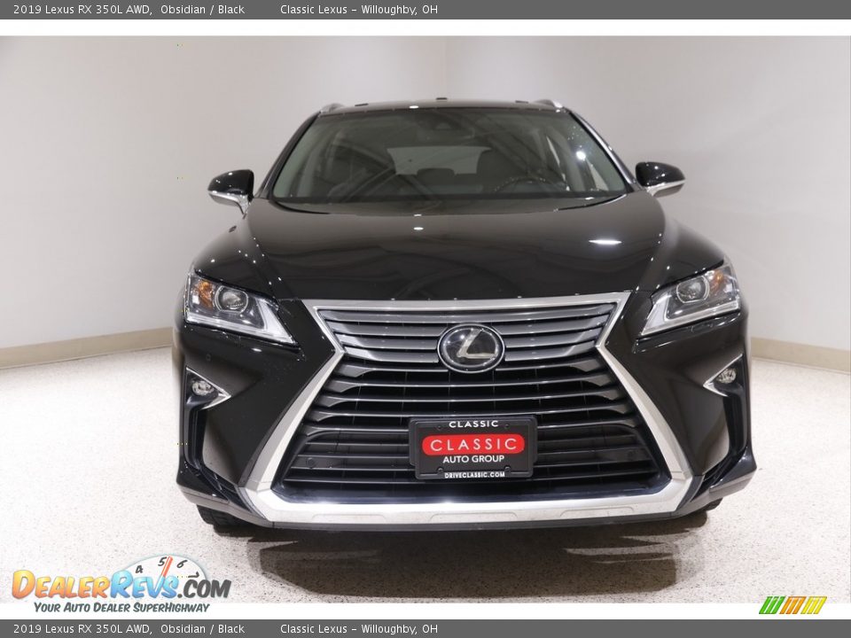 2019 Lexus RX 350L AWD Obsidian / Black Photo #2