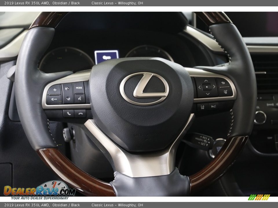 2019 Lexus RX 350L AWD Steering Wheel Photo #7