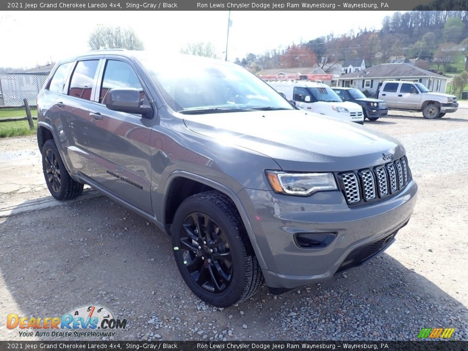 2021 Jeep Grand Cherokee Laredo 4x4 Sting-Gray / Black Photo #7