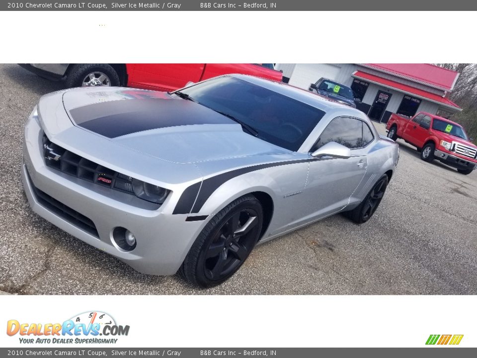 2010 Chevrolet Camaro LT Coupe Silver Ice Metallic / Gray Photo #4