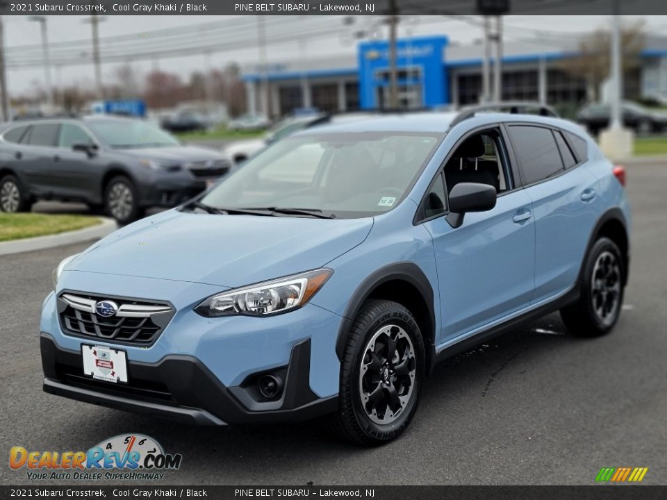 2021 Subaru Crosstrek Cool Gray Khaki / Black Photo #1