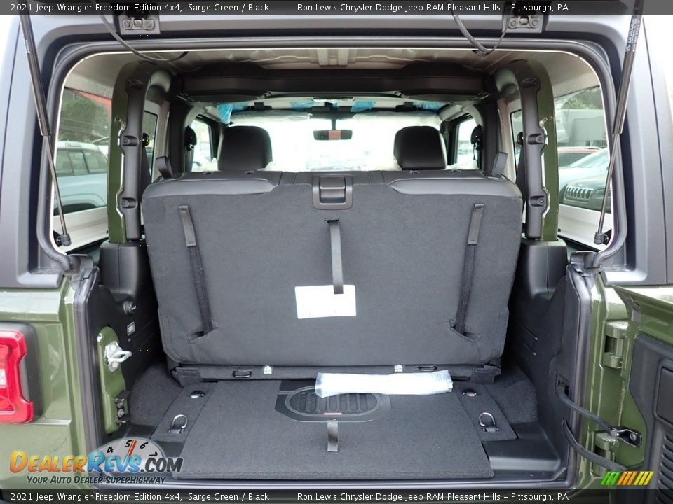2021 Jeep Wrangler Freedom Edition 4x4 Sarge Green / Black Photo #5