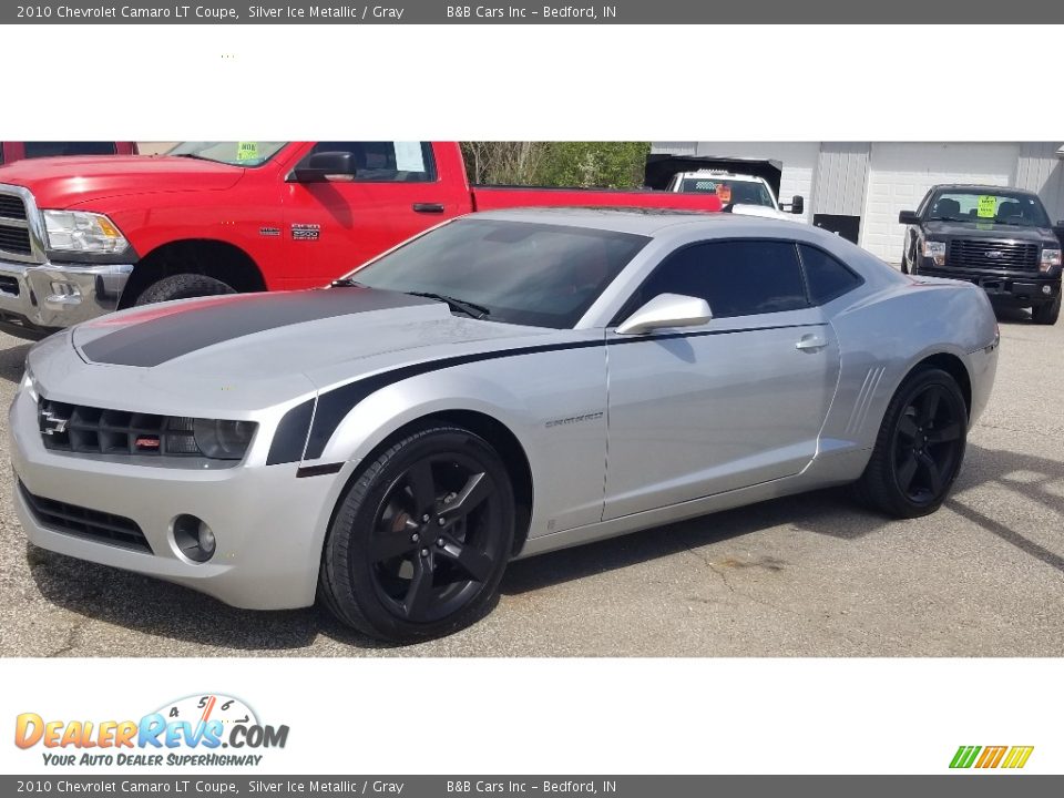 2010 Chevrolet Camaro LT Coupe Silver Ice Metallic / Gray Photo #24