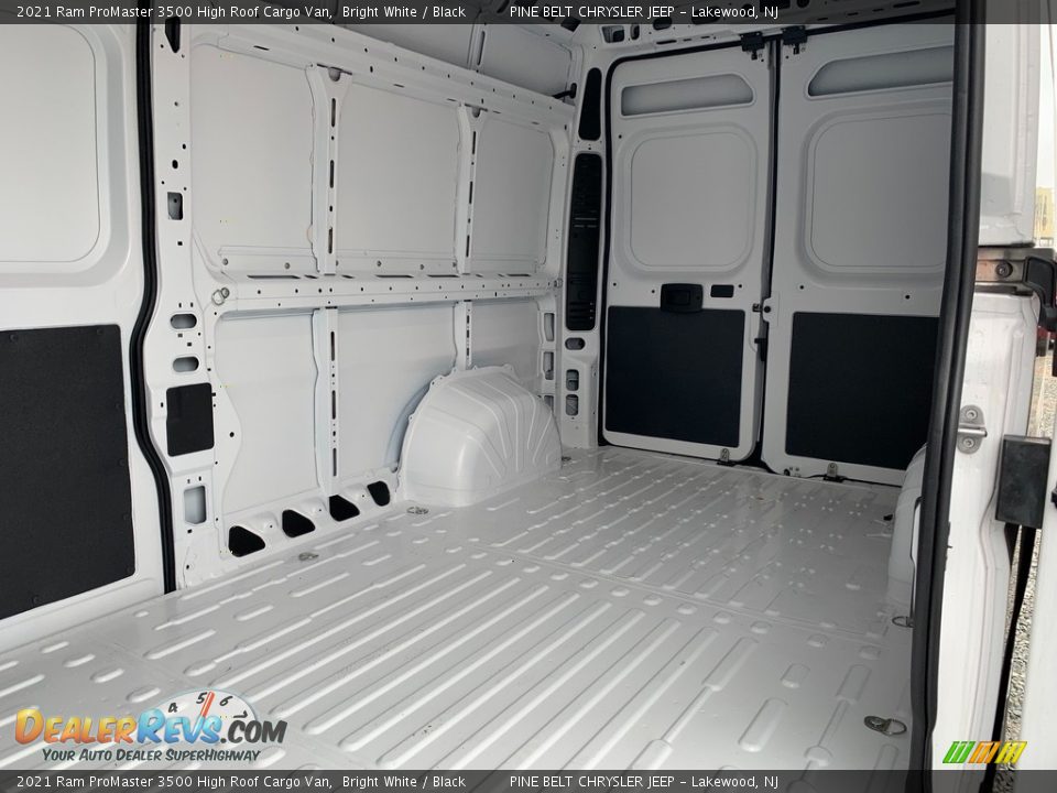 2021 Ram ProMaster 3500 High Roof Cargo Van Bright White / Black Photo #9
