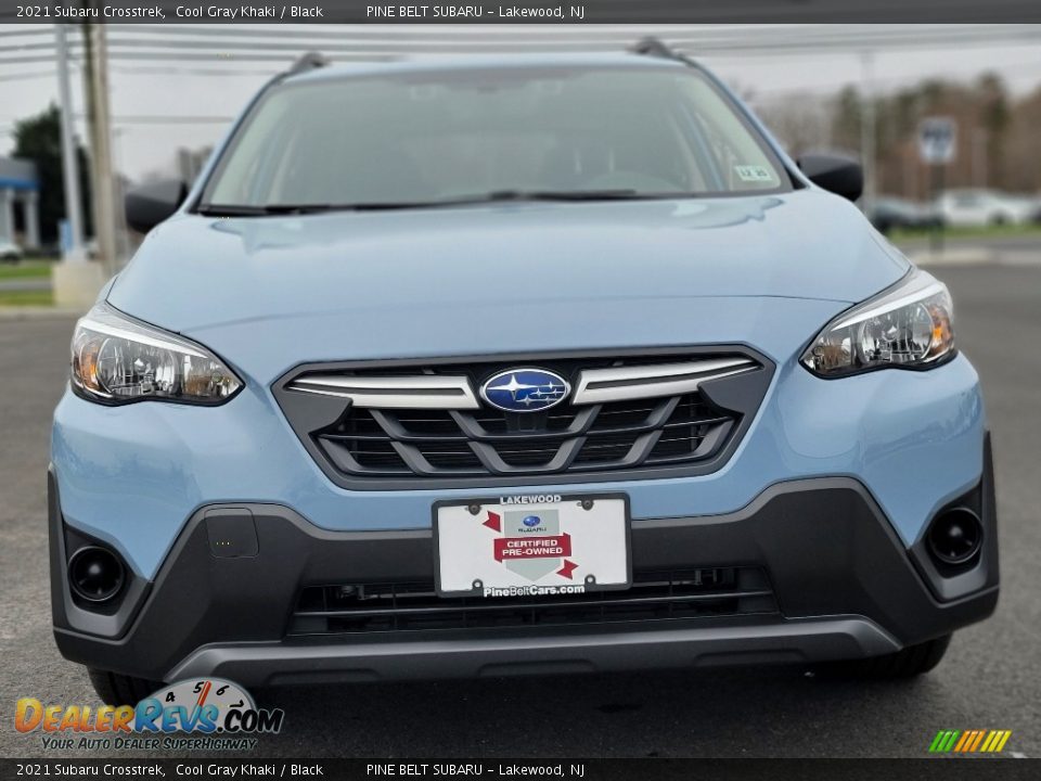 2021 Subaru Crosstrek Cool Gray Khaki / Black Photo #13