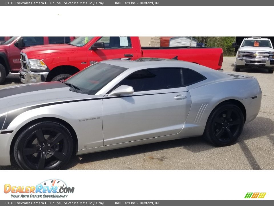 2010 Chevrolet Camaro LT Coupe Silver Ice Metallic / Gray Photo #29