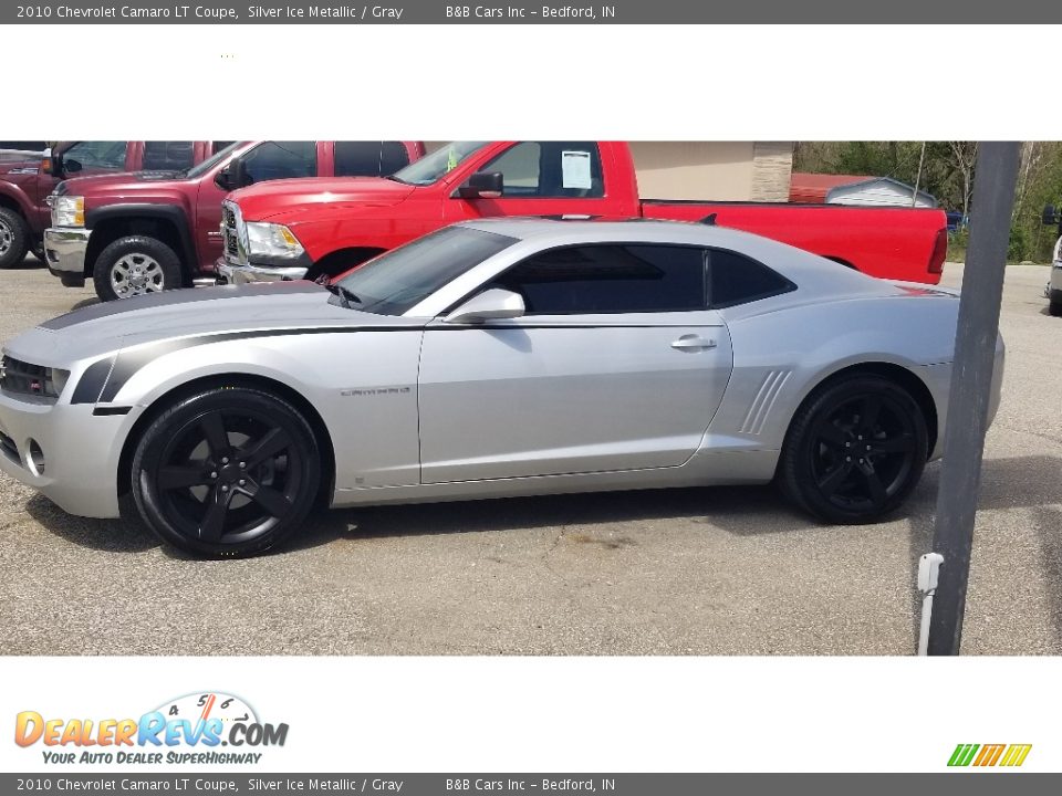 2010 Chevrolet Camaro LT Coupe Silver Ice Metallic / Gray Photo #30