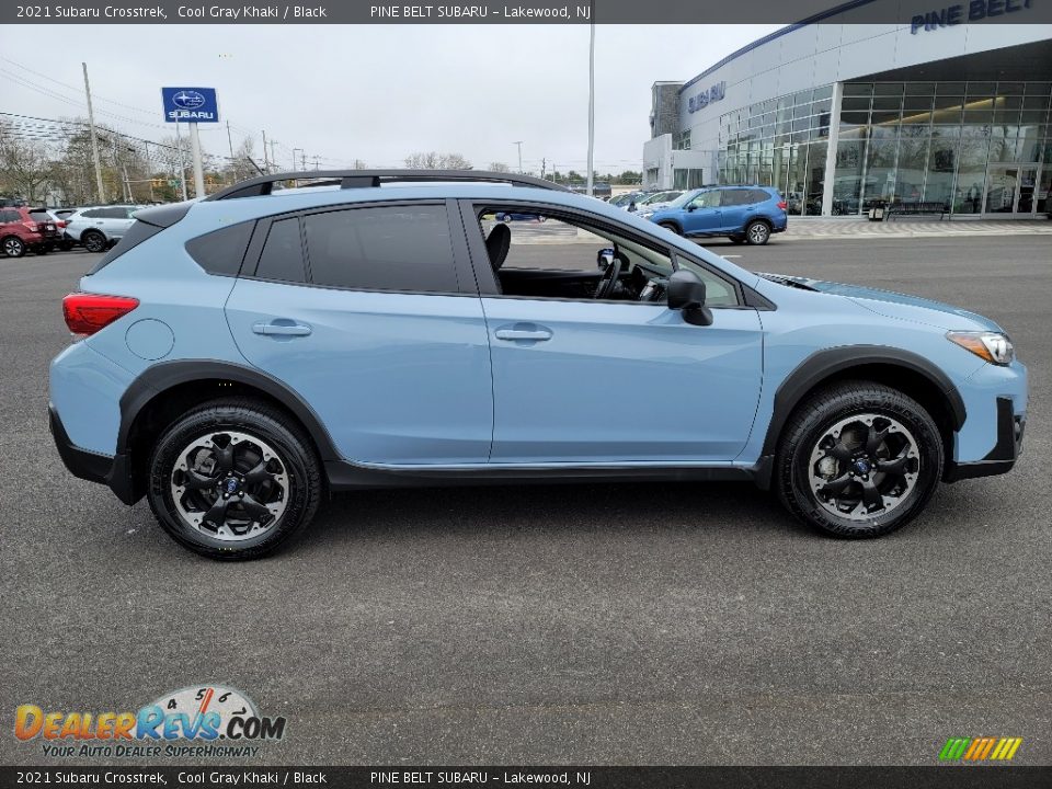 2021 Subaru Crosstrek Cool Gray Khaki / Black Photo #18