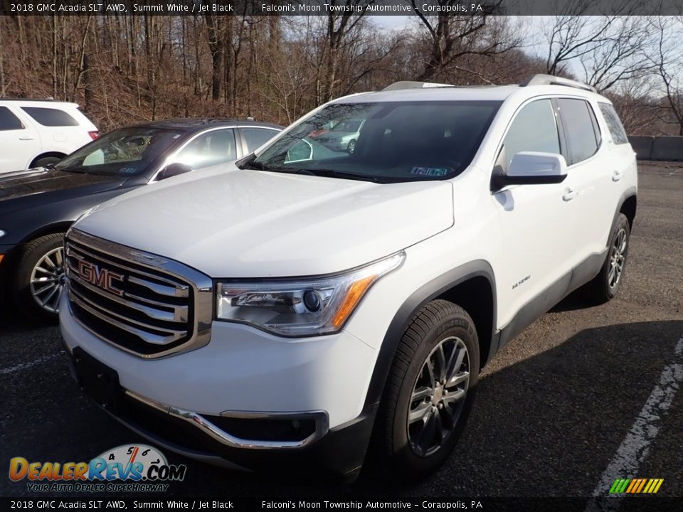 2018 GMC Acadia SLT AWD Summit White / Jet Black Photo #1