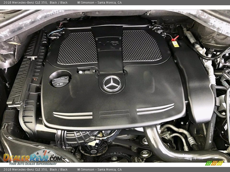 2018 Mercedes-Benz GLE 350 Black / Black Photo #32