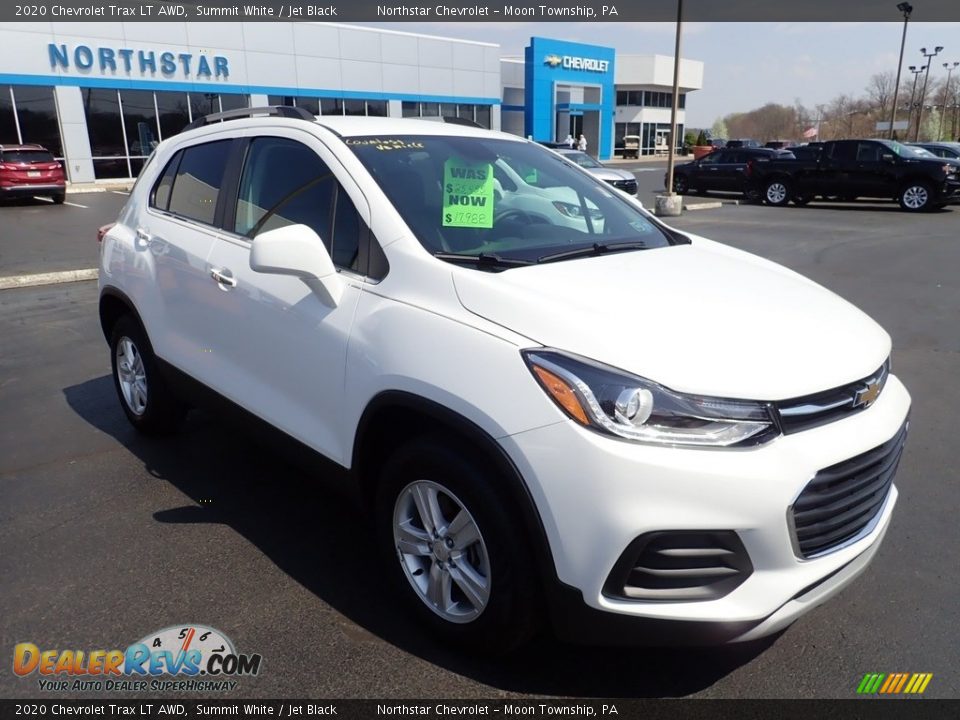 2020 Chevrolet Trax LT AWD Summit White / Jet Black Photo #8